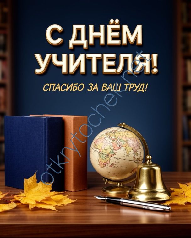 Картинка поздравления учителю на профессиональный праздник