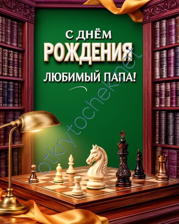 Поздравление с Днем рождения любимый папа