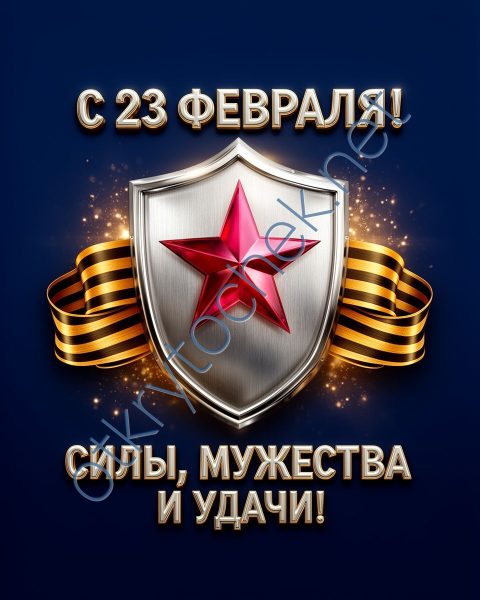 Красивая картинка с 23 февраля для сильных мужчин